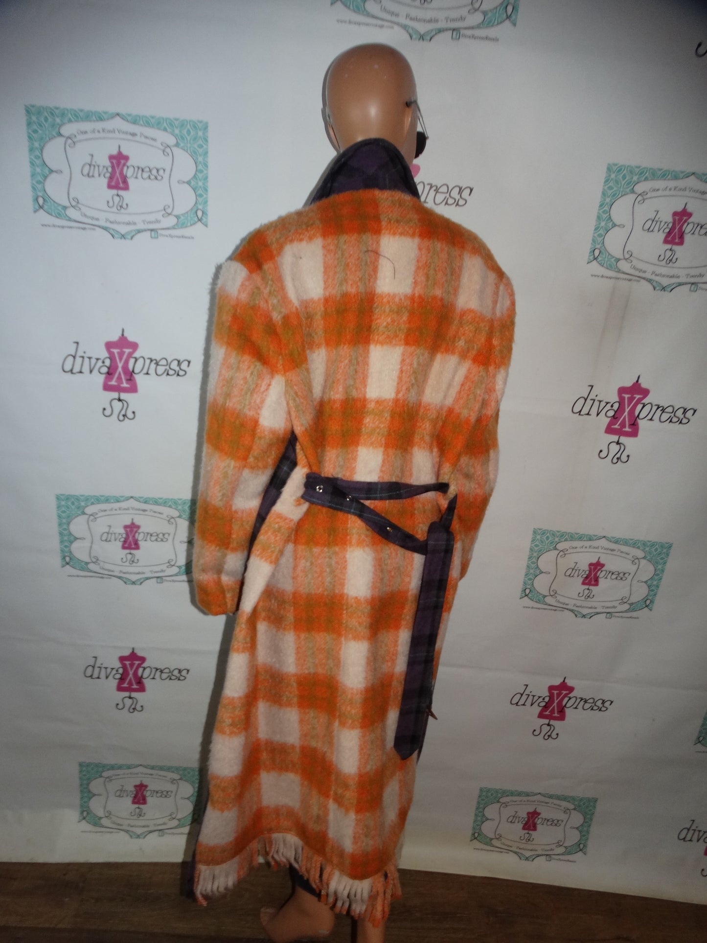 REhab Colorful Long Coat NWT Size L