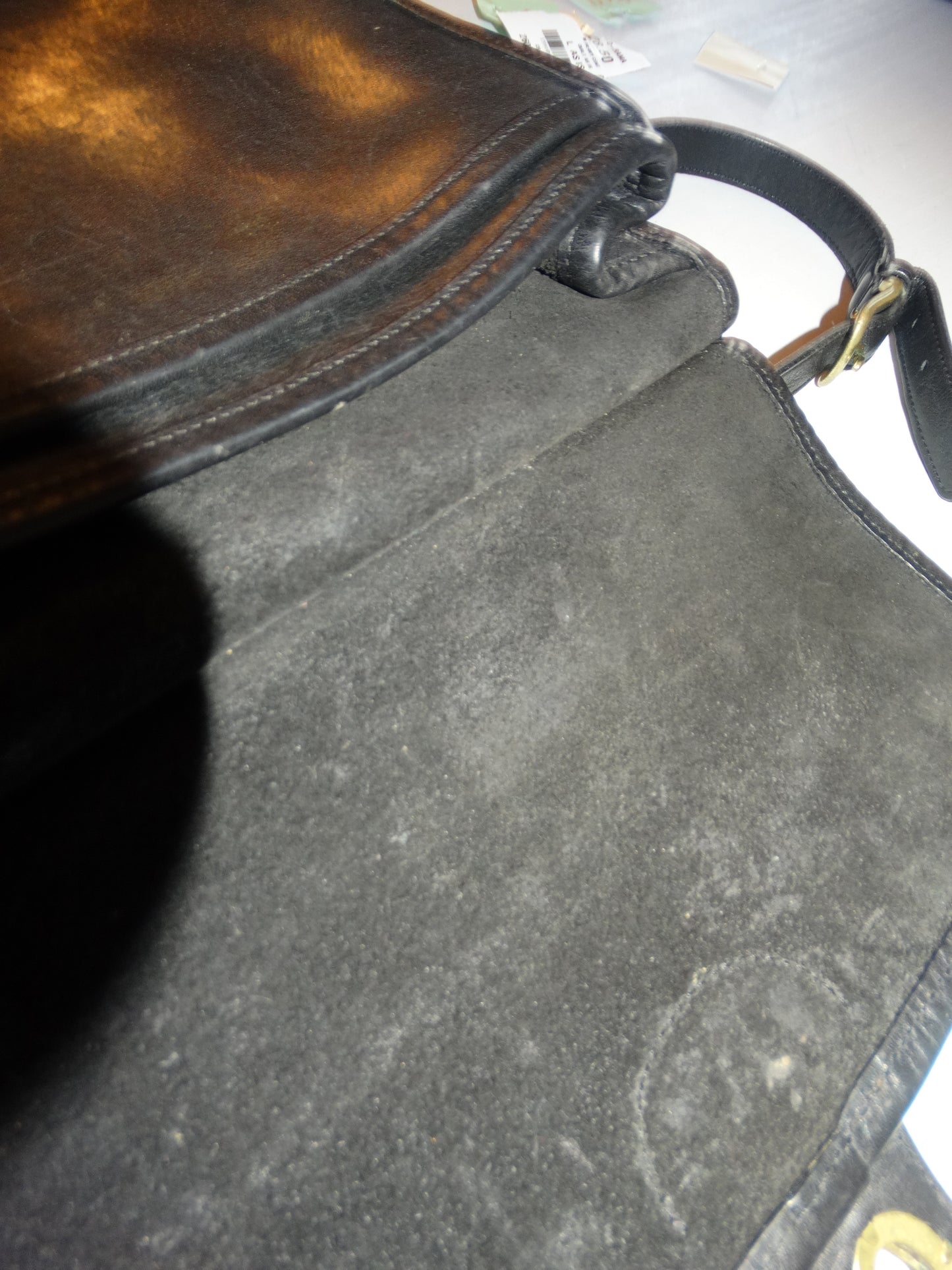 Vintage Authentic Coach Willis Black Purse