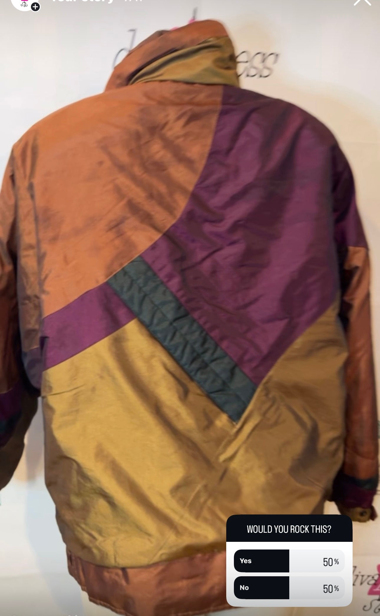 Vintage Andy Joh Bronze Coat Size L