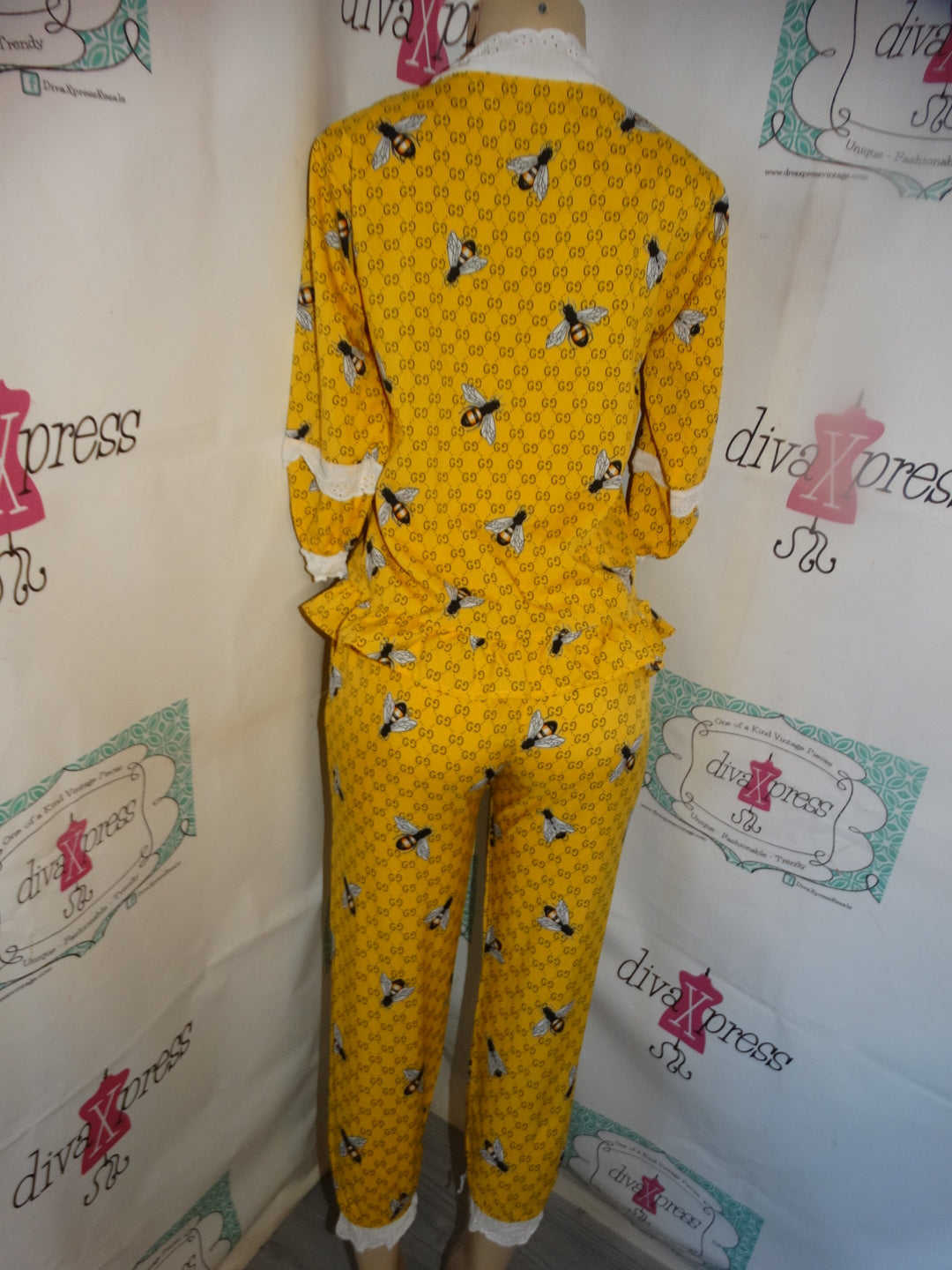 Yellow GG 2 Piece Set Size M