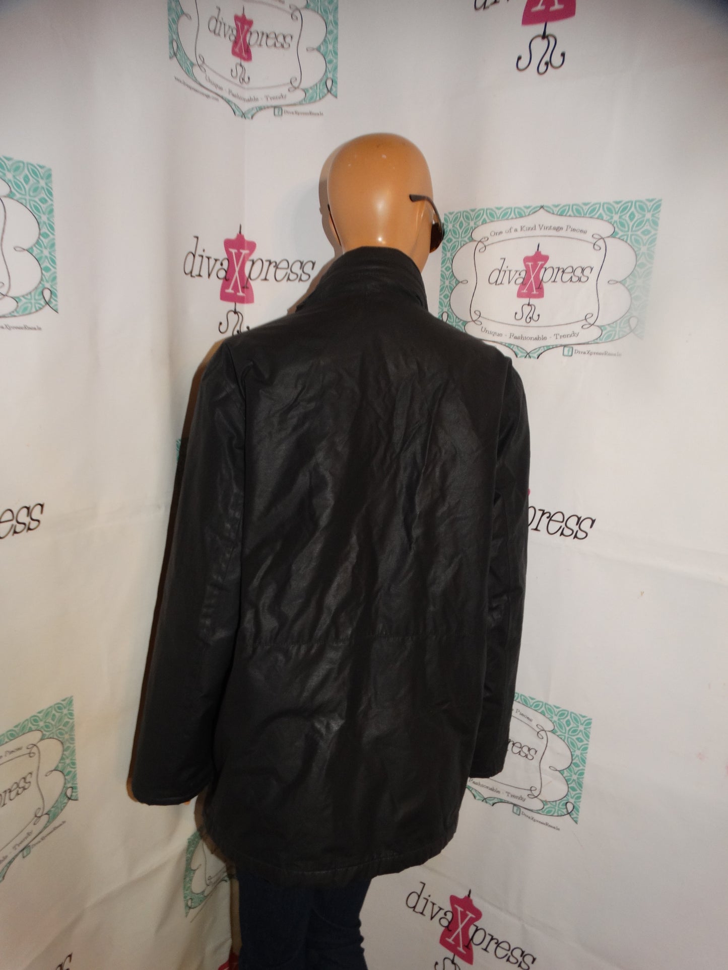 Vintage YSL Black Coat Size XL