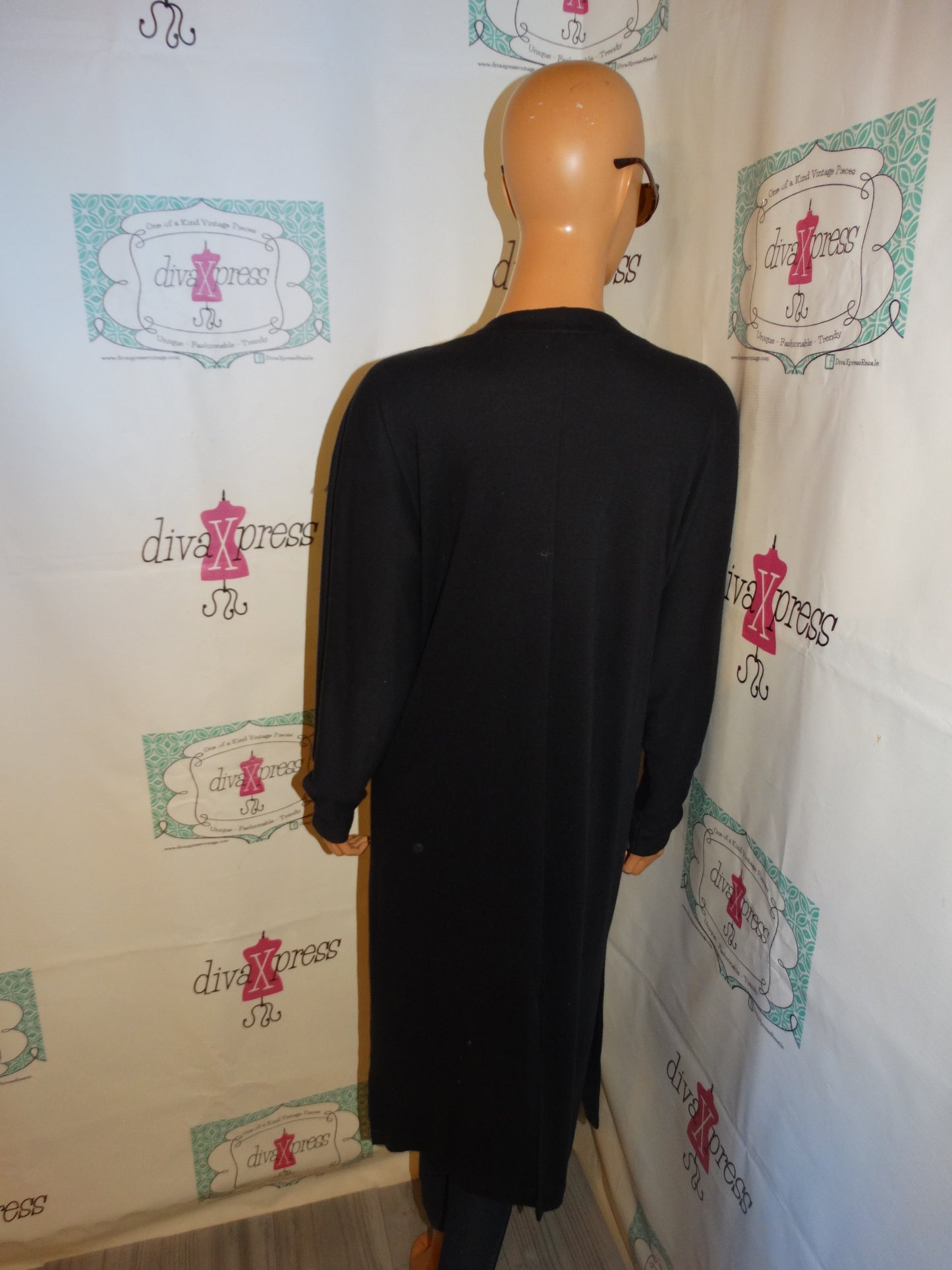 Vintage Risky Black/White Leather Patch Throw Size 1x