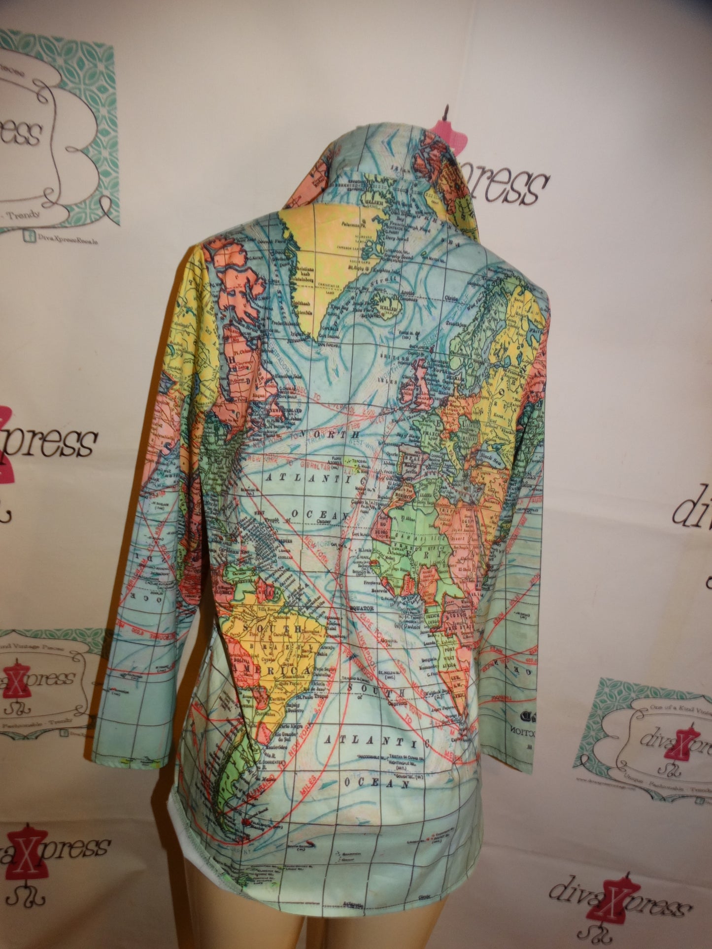 Blue Globe Top Size M