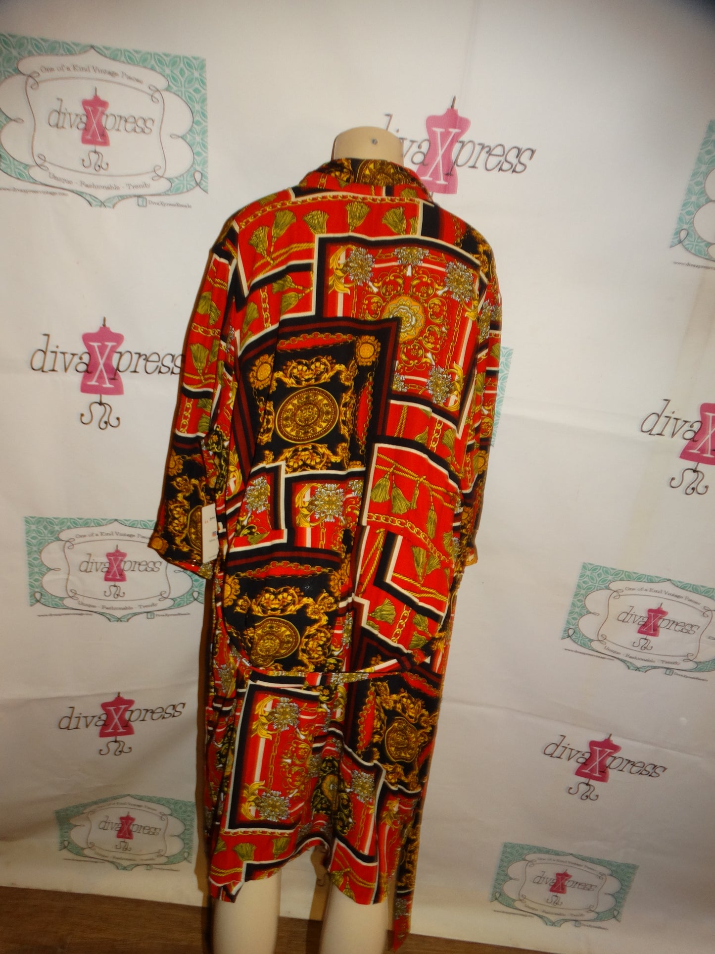 BEBop Red Chain Dress Size 3x NWT