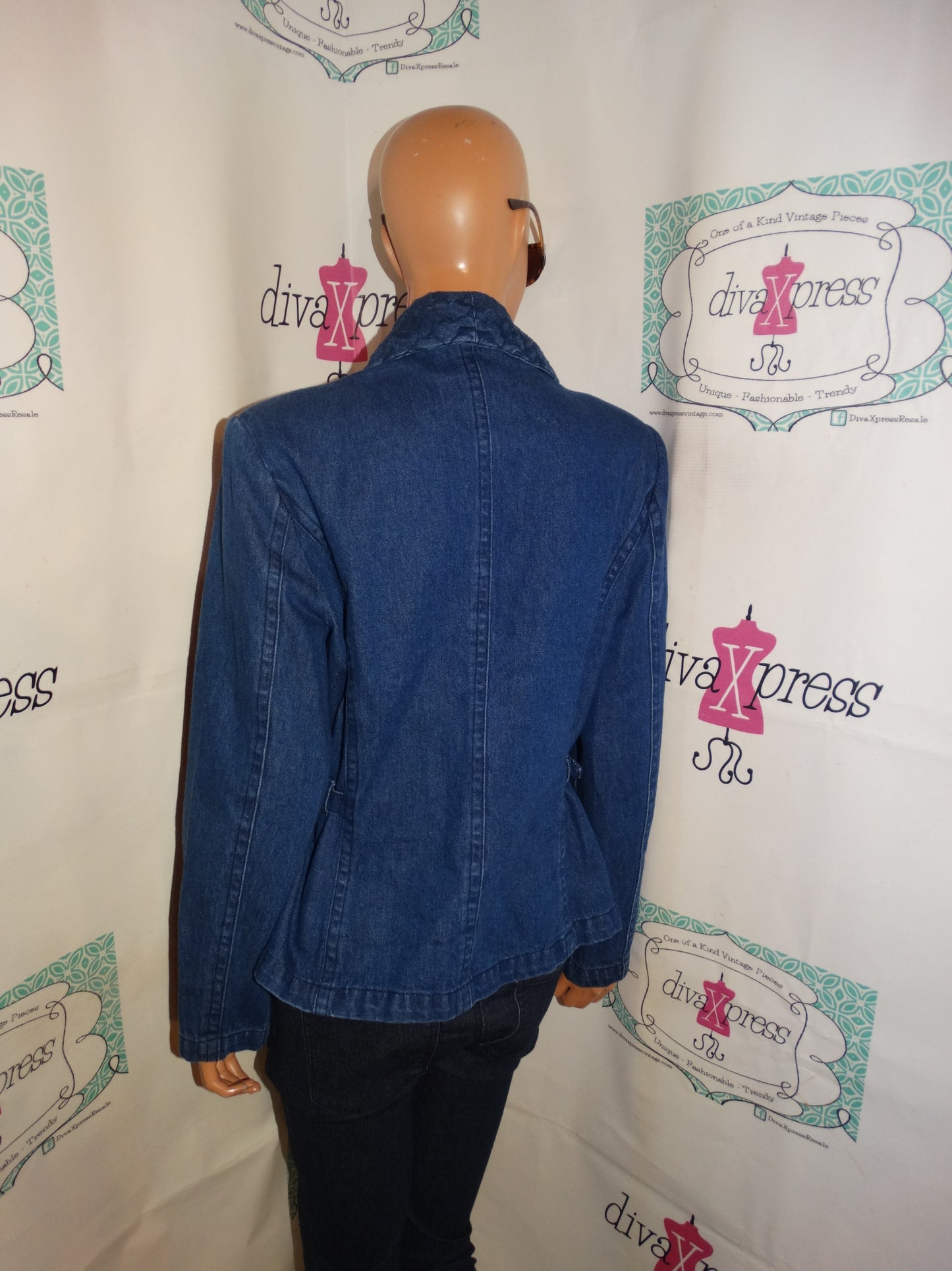 Vintage Together Jean Blazer Size S