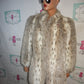 Vintage Faux Fur Coat Size L