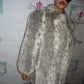 Vintage Faux Fur Coat Size L