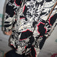 Vintage MAren Woman Black/White Blazer Throw Size 2x