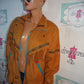 Vintage LNR Leather Brown Shingle Coat Size L