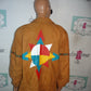 Vintage LNR Leather Brown Shingle Coat Size L