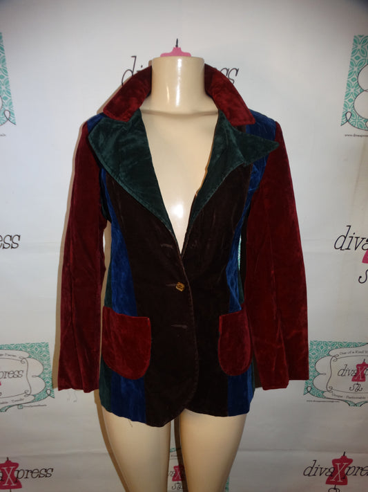 Vintage Colorful Blazer Size M