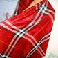 Burberry Deep Red XL Scare/Shawl