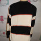 Vintage Susan Bristol Black/White Sweater Size L