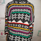 Vintage Reference Point Black and White Sweater Size XL