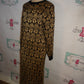 Vintage Gold and Black Sweater Size L- XL