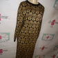 Vintage Gold and Black Sweater Size L- XL