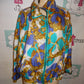 Vintage Outbreak Silk Bomber Jacket Size L
