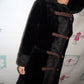 Vintage Rogers Gallo Faux Fur Hooded Coat Size S