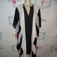 Vintage Black and White Layered Dress Size 1x