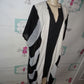 Vintage Black and White Layered Dress Size 1x