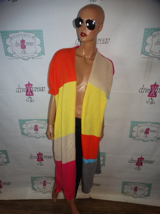 Colorful Sweater Throw Size 2x