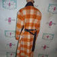 REhab Colorful Long Coat NWT Size L