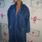 Vintage Accents Jean Long Coat Size XL