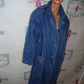 Vintage Accents Jean Long Coat Size XL