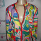 Vintage Redd Colorful Jacket Size 1x