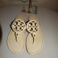 Authentic Tory Burch Cream Sandals Size 10.5