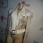 Vintage Russell kemp White Sheer Blazer Size L