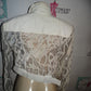 Vintage Russell kemp White Sheer Blazer Size L