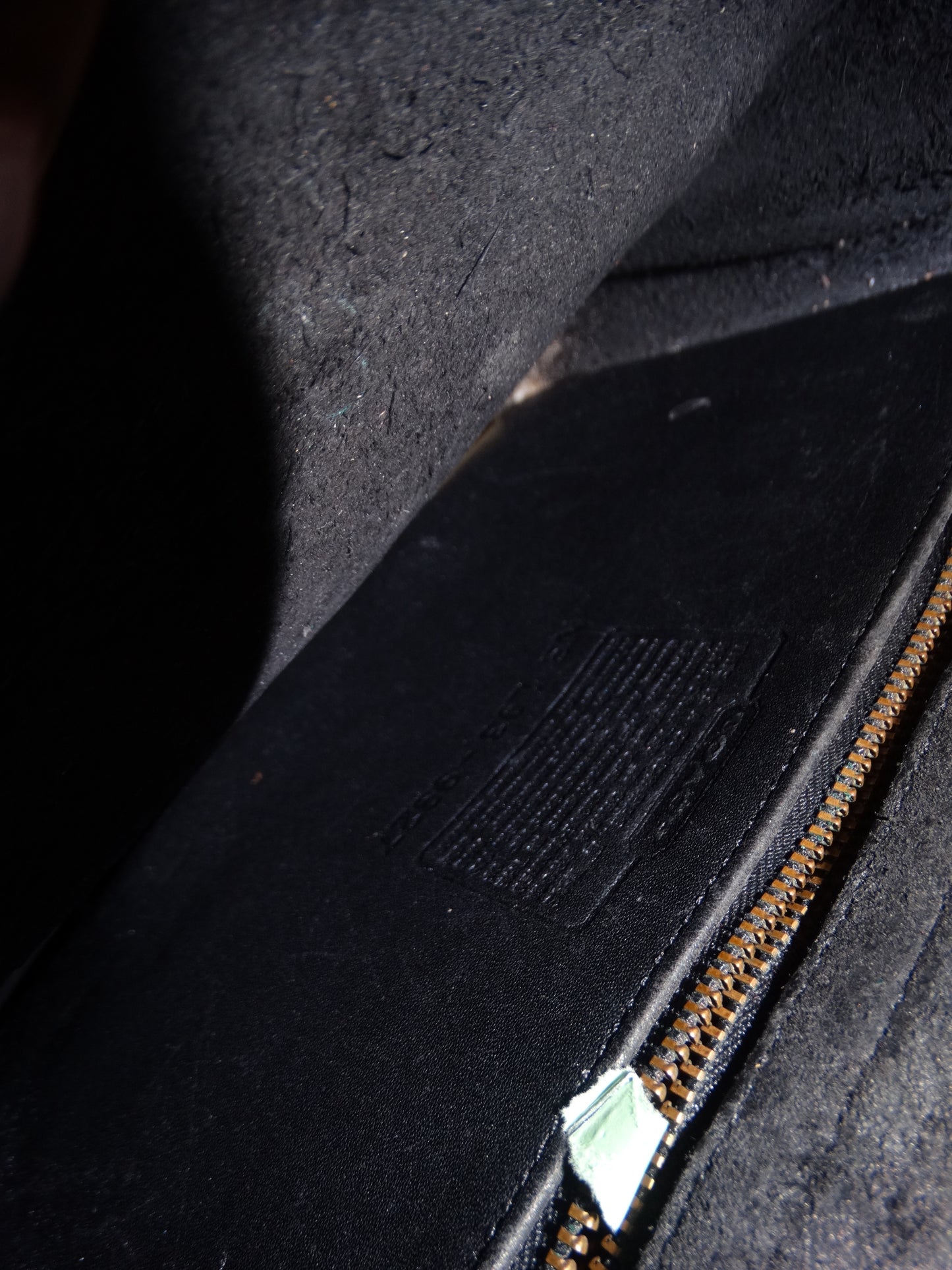 Vintage Authentic Coach Willis Black Purse