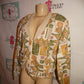 Vintage Snatty Cream Aztec Jacket Size L