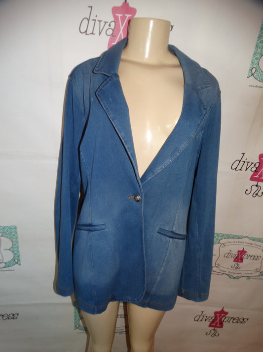 DQ2 Jean Jacket with Stretch Size 1x