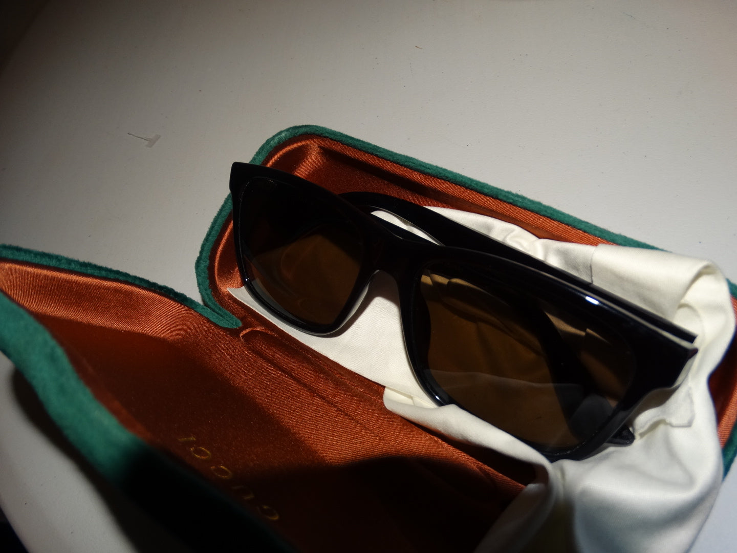Authentic Gucci Shades With Case