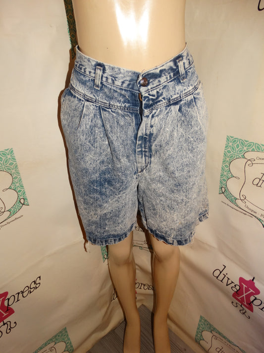 Vintage Lord Issacs Acid Wash JEan Shorts Size XL