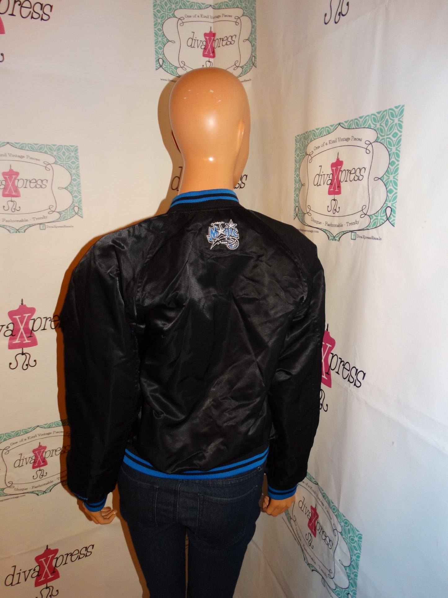 Vintage Reebok Blue ORlando Magic Jacket Size S