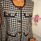 Vintage Woodard Black/White Blazer Size S