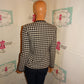 Vintage Woodard Black/White Blazer Size S