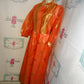 Vintage Louge Craft Peach/Gold Romper Size M