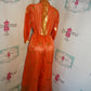 Vintage Louge Craft Peach/Gold Romper Size M
