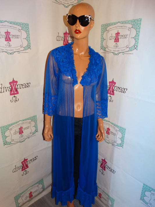 Vintage Royal Sheer Duster Size M