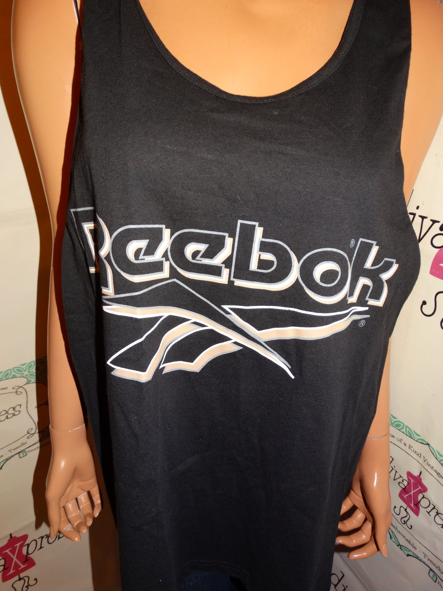 Vintage Reebok Black T shirt SIze 1x
