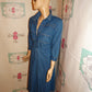 Vintage Jean Beaded Dress Size M