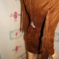 Vintage Love Culture Brown Shingle Dress Size S