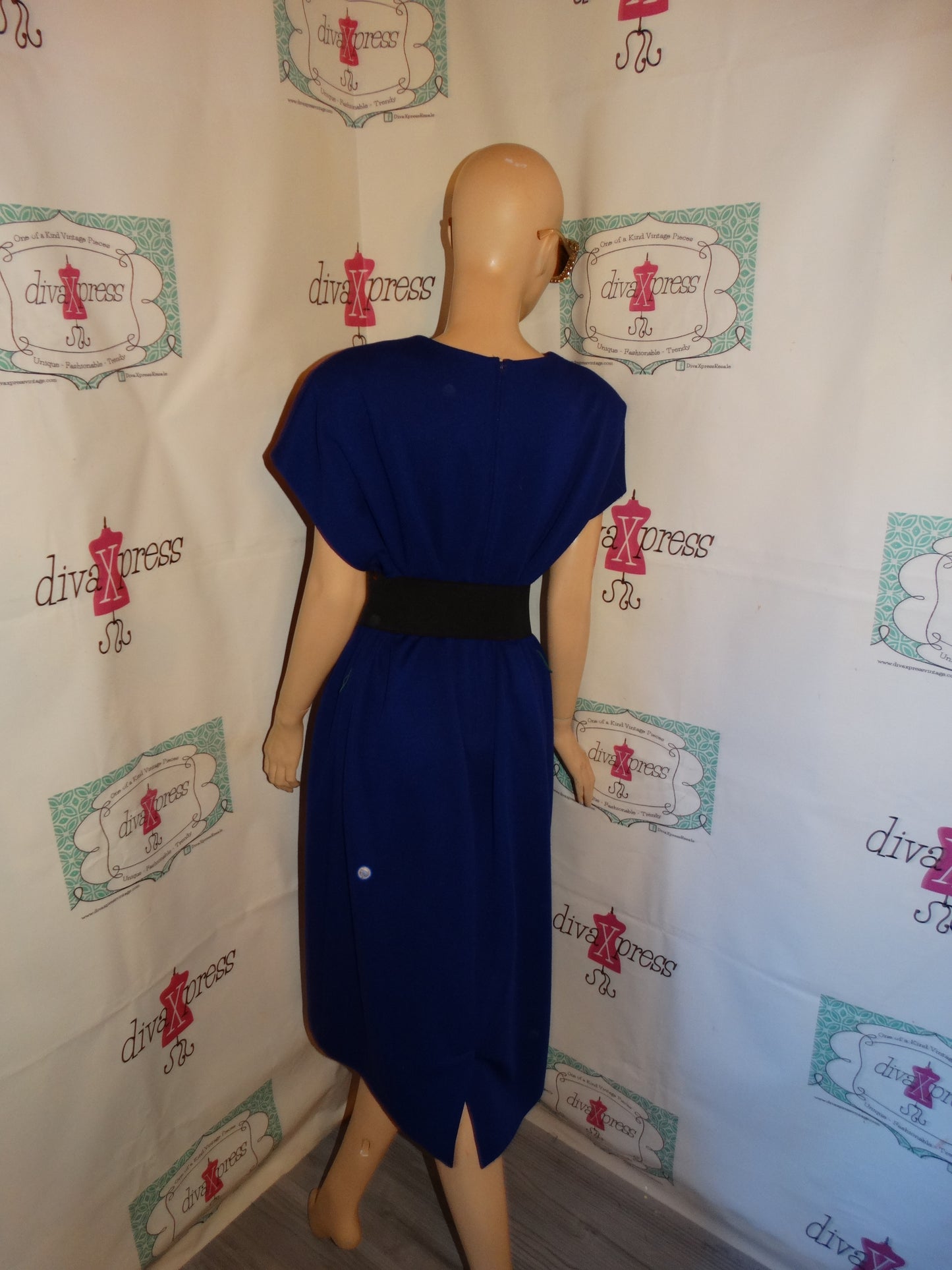 Vintage Leslie Fay Purple Dress Size 1x