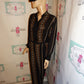 Vintage Patricia Jones Black/Tan 2 Piece Set Size L