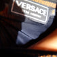 Vintage Versace Style Black Shirt L