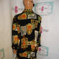 Vintage Kensinton Square Black Tan/Green Blazer Size XL